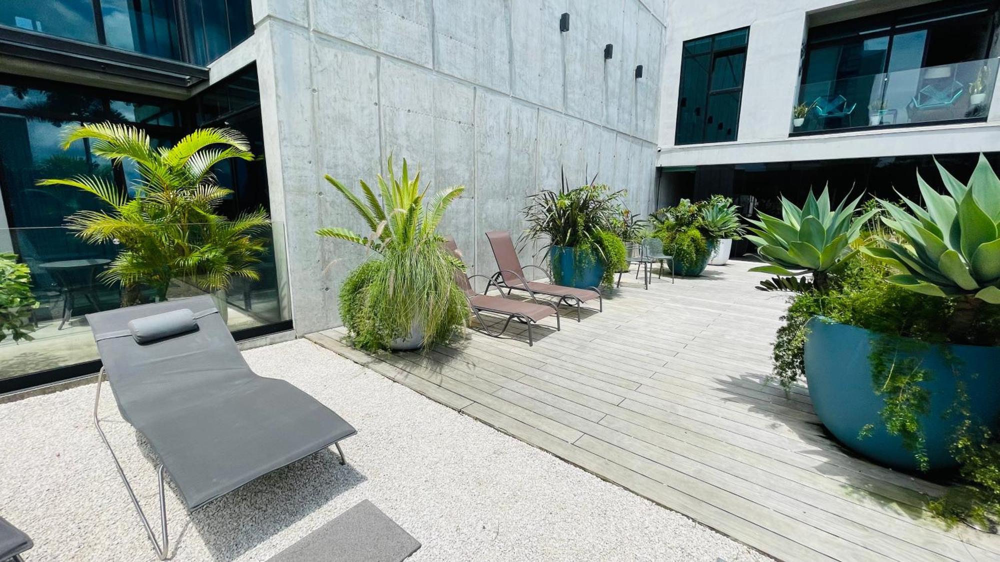 Cozy Apartment With Terrace, Sj Cosmopolitan Tower #402 San Jose (San Jose) Exterior foto